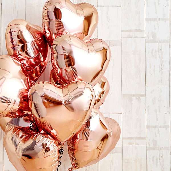 大人ローズゴールドハート