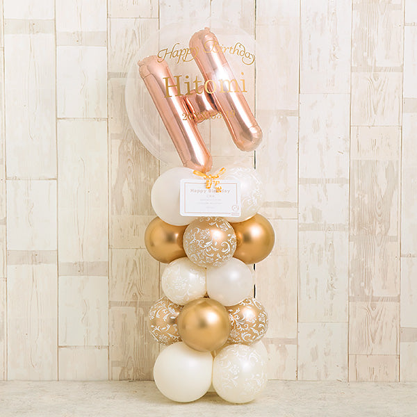 高級感溢れるツートーン・ナンバーミディアムスタンド