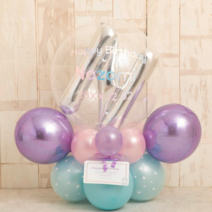 スターライトパステルナンバーバルーンベース