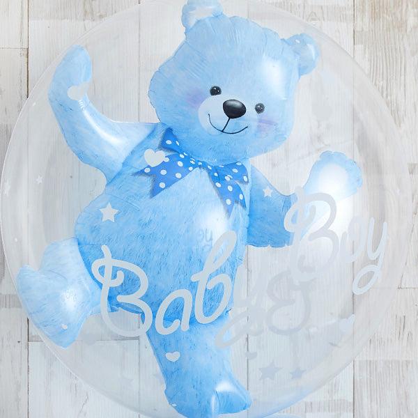 FlotingBear BlueBabyShower