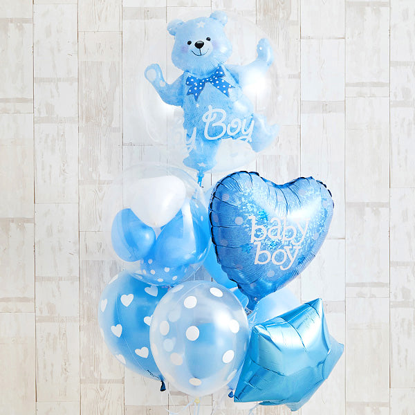 FlotingBear BlueBabyShower
