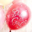 BABYバルーンでお祝いするPink Baby Shower