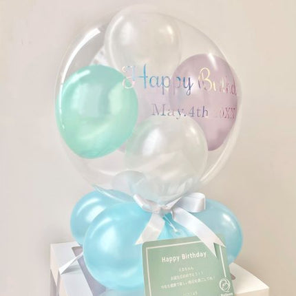 透明感あふれる マリンキューブボックス