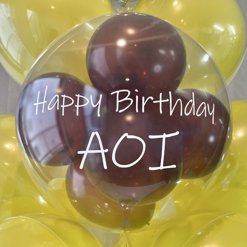 HAPPY SUNFLOWERヘイローリングバルーン