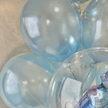 シンデレラが届けるエトワール・ブルーヘイローリングバルーン