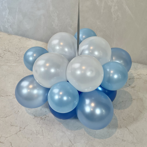 シンデレラが届けるエトワール・ブルーヘイローリングバルーン