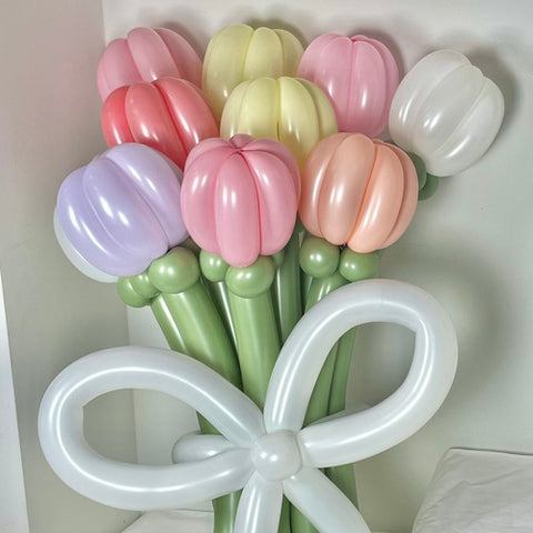 pastel cutie balloon bouquet(M)