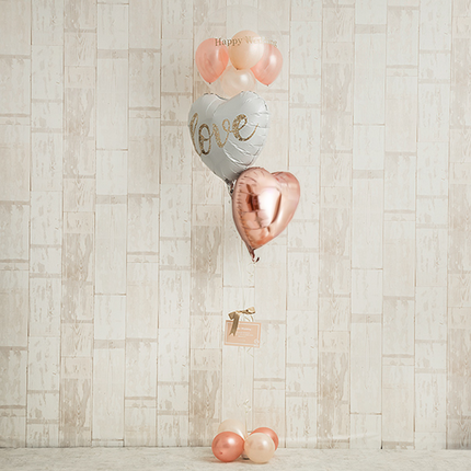 ニュアンスカラーで華を添えるHappy Wedding