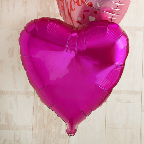 ピンクグラデーションでI LOVE YOU