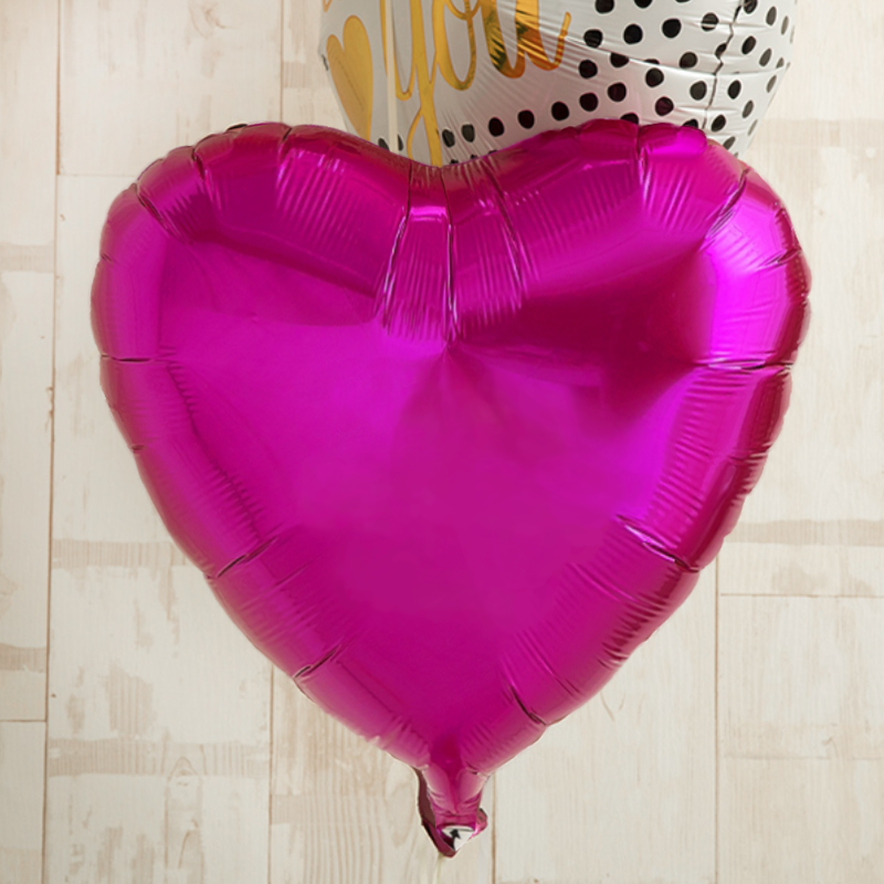 感謝を伝えるHappyマゼンダピンク バルーン