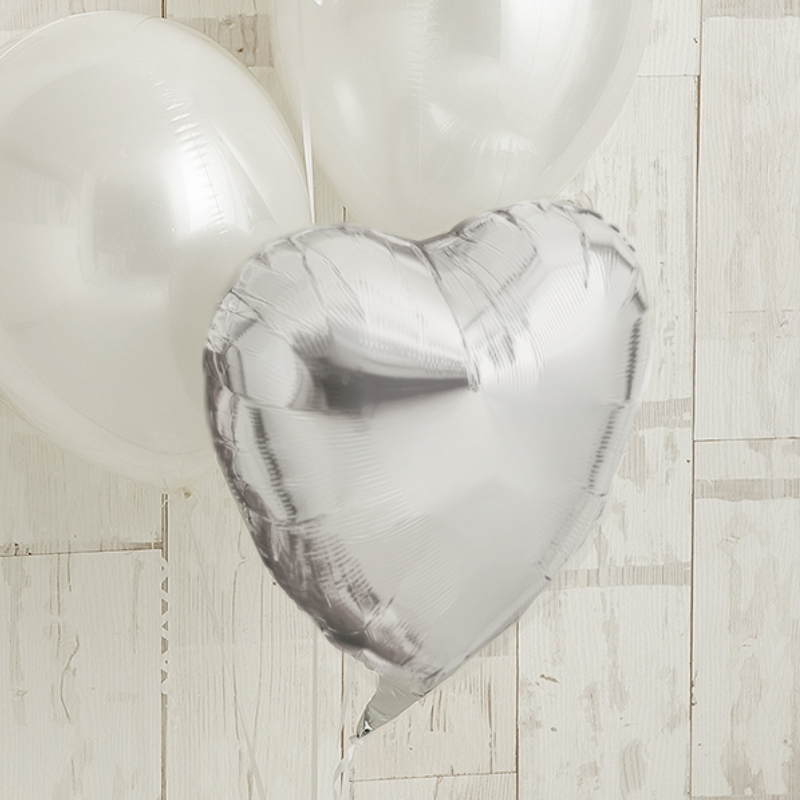 純白シルバーグラデーション