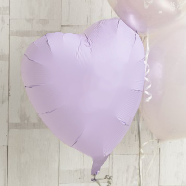 パステルパープルグラデーションwithハート